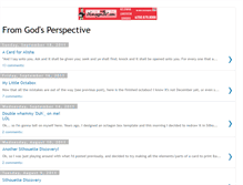 Tablet Screenshot of fromgodsperspective.blogspot.com