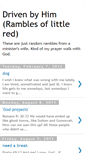 Mobile Screenshot of drivenbyhim.blogspot.com