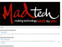 Tablet Screenshot of madnet-gaming.blogspot.com