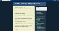 Desktop Screenshot of hindutva-exposed.blogspot.com