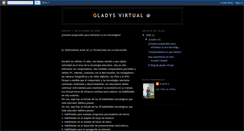 Desktop Screenshot of gladysvirtual.blogspot.com