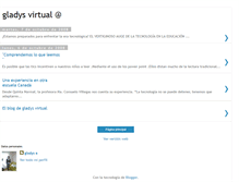 Tablet Screenshot of gladysvirtual.blogspot.com