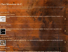 Tablet Screenshot of monsieurdec.blogspot.com