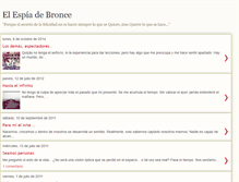 Tablet Screenshot of elespiadebronce.blogspot.com