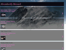 Tablet Screenshot of abundantlyblessed0603.blogspot.com