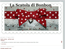 Tablet Screenshot of lascatoladibonbon.blogspot.com