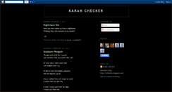 Desktop Screenshot of kchecker.blogspot.com