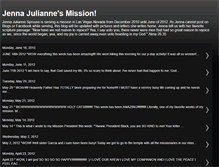 Tablet Screenshot of jennajuliannesmission.blogspot.com