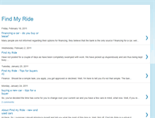 Tablet Screenshot of findmyride.blogspot.com
