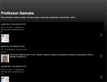 Tablet Screenshot of professorsamuka.blogspot.com