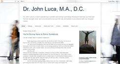 Desktop Screenshot of drjohnluca.blogspot.com