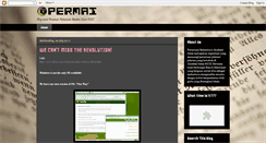 Desktop Screenshot of permaikuis.blogspot.com