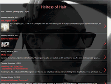 Tablet Screenshot of heiressofhair.blogspot.com