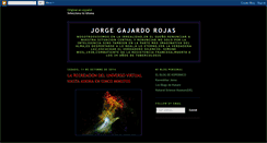 Desktop Screenshot of jorgegajardorojas.blogspot.com