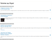 Tablet Screenshot of femme-au-foyer.blogspot.com