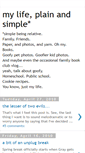 Mobile Screenshot of mysimplelife-debi.blogspot.com