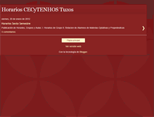 Tablet Screenshot of horarioscecytehtuzos.blogspot.com