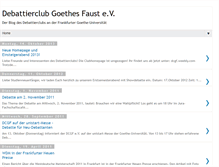 Tablet Screenshot of debattierclub-goethes-faust.blogspot.com