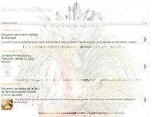 Tablet Screenshot of nuevosrecolectores.blogspot.com