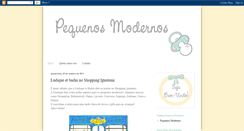 Desktop Screenshot of pequenosmodernos.blogspot.com