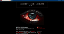 Desktop Screenshot of musingsthroughabizarreeye.blogspot.com