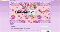 Desktop Screenshot of chocolatecomleite.blogspot.com