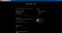 Desktop Screenshot of anthonylun.blogspot.com