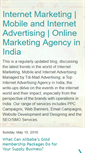 Mobile Screenshot of internet-advertising-india.blogspot.com