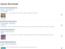 Tablet Screenshot of games-downlaod.blogspot.com