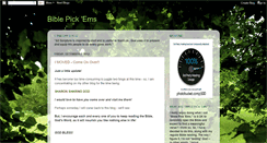 Desktop Screenshot of biblepickems.blogspot.com