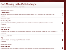 Tablet Screenshot of cadmonkey.blogspot.com