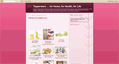 Desktop Screenshot of cecekokomtupperware.blogspot.com