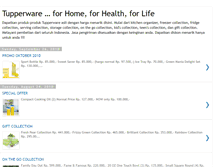 Tablet Screenshot of cecekokomtupperware.blogspot.com