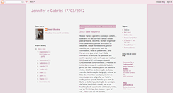 Desktop Screenshot of jenniferegabriel.blogspot.com