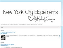 Tablet Screenshot of newyorkcityelopements.blogspot.com
