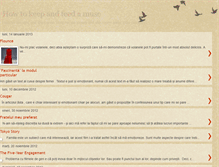 Tablet Screenshot of howtokeepandfeedamuse.blogspot.com