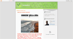 Desktop Screenshot of l-antipatico.blogspot.com