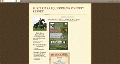 Desktop Screenshot of bukitkiaragourmet.blogspot.com