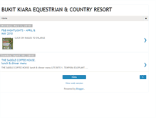 Tablet Screenshot of bukitkiaragourmet.blogspot.com