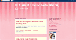 Desktop Screenshot of ddguesthousebm.blogspot.com