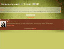 Tablet Screenshot of centenarioesmic.blogspot.com