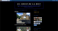 Desktop Screenshot of elchicodelabici-jorge.blogspot.com