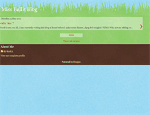 Tablet Screenshot of missejball.blogspot.com