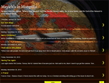 Tablet Screenshot of missiontomongolia.blogspot.com