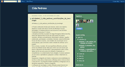 Desktop Screenshot of cidapedroso.blogspot.com