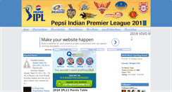 Desktop Screenshot of indianpremierleague-ipl.blogspot.com