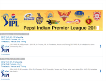Tablet Screenshot of indianpremierleague-ipl.blogspot.com