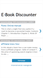 Mobile Screenshot of ebookdiscounter.blogspot.com