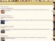 Tablet Screenshot of ebook-flohmarkt.blogspot.com