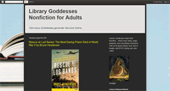 Desktop Screenshot of librarygoddesses-adultnonfiction.blogspot.com